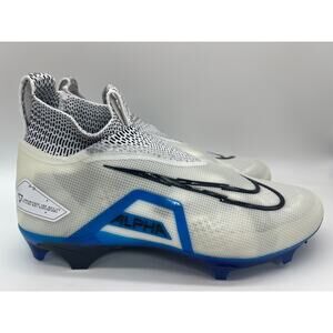 Nike Alpha Menace Elite 3 Football Cleats Ghost Laces CT6648-101 Men’s Size 9.5